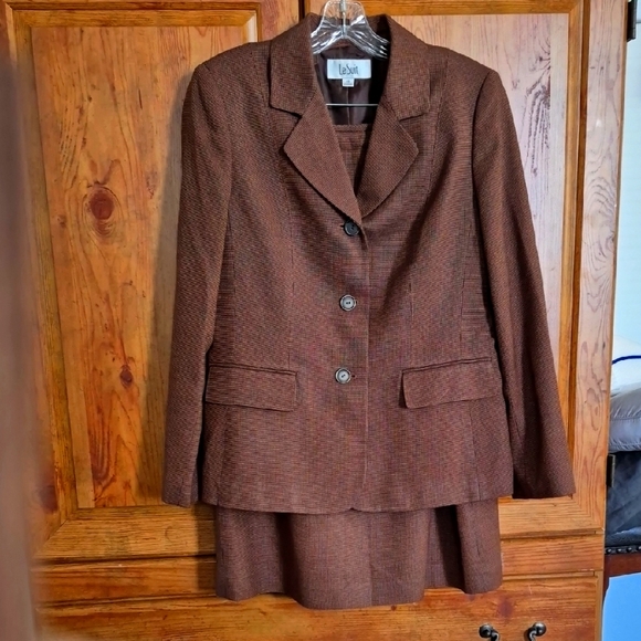 Le Suit Other - Womens Le Suit Brown Tweed Suit 12